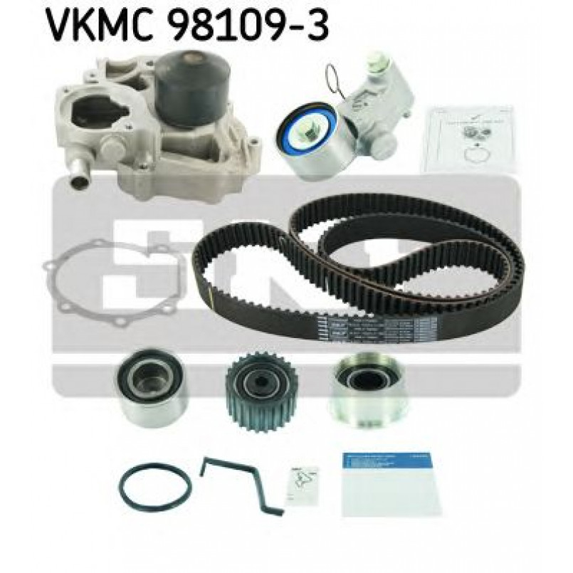 VKMC 98109-3 SKF - Насос охолоджуючої рідини + комплект зубчатого ремня